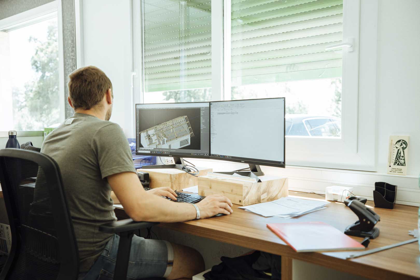 Bureau d'études pour la construction de charpente